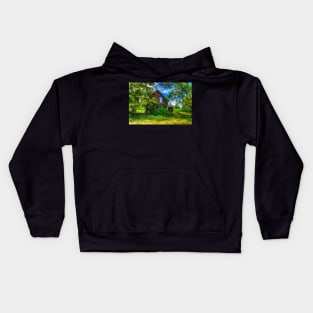 Abandoned Home in Lubec, Maine Kids Hoodie